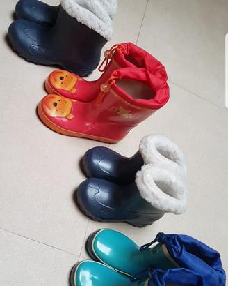 Stivali gomma da pioggia 