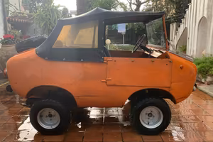 Ranger d’epoca cabrio arancione – raro vintage