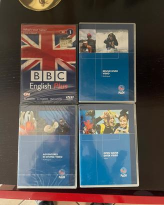Dvd corso inglese e diving