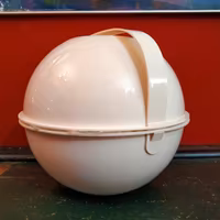 Carlo Viglino Guzzini Pic Bol Anni '60 Bianco