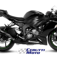 Scarico Leovince LV-10 BLACK Kawasaki ZX-6R 2009 -
