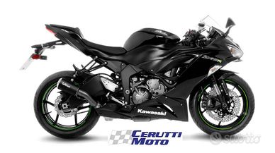 Scarico Leovince LV-10 BLACK Kawasaki ZX-6R 2009 -