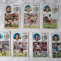 Lotto 7 Figurine Calciatori Panini 1976-77 CESENA