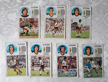 Lotto 7 Figurine Calciatori Panini 1976-77 CESENA