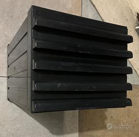 Cassettiera piccola scrivania design ASA