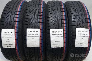 4 GOMME 185 65 15 CONTINENTAL BR1357