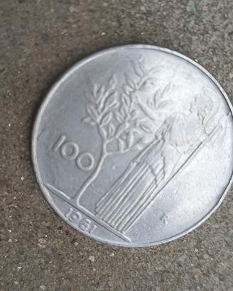 Cento lire anno 1961