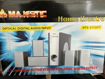 Impianto dolby surround 5.1 Majestic Home Theatre