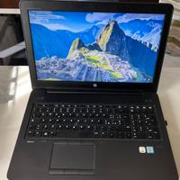 portatile HP ZBook I7, 16gm ram, 256 SSD win10 pro