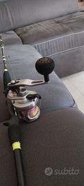 Canna Artico Slow Pitch e Mulinello Tica Iron Claw