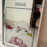 Quadro a specchio “VOGUE”