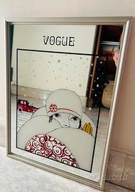 Quadro a specchio “VOGUE”