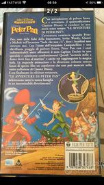 Vhs peter pan. Raro l’isola che non c’e’