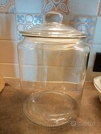 Vaso vetro con tappo