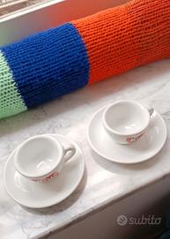Coppia tazzine caffè+piattini Richard Ginori 