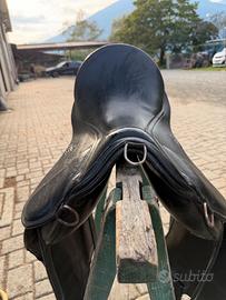 Sella Inglese Ellan 16" in Cuoio Nero – Come Nuova