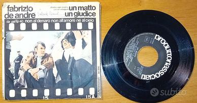 Fabrizio De Andrè - Un matto - Un giudice