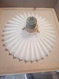 lampada in vetro vintage 