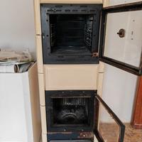 Stufa a legna con forno marca Nordica 