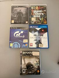 Giochi PS3 e PS4