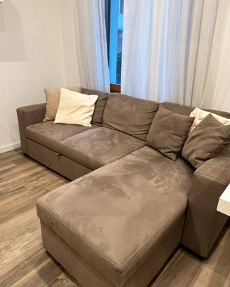 Divano/letto e contenitore