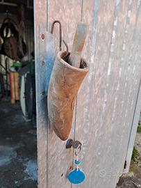 Portacote  in corno e pietra 