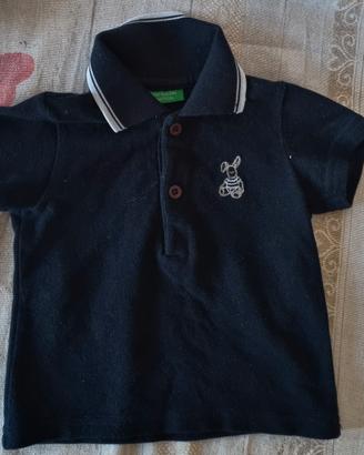 polo 🚼 united of Benetton mesi 5,  60 cm con logo
