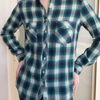 Camicia quadri blu verde pimkie