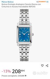 orologio donna Bulova nuovo 