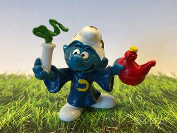 Puffo Alchimista Smurf Schleich 1979 cod. 20116