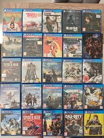 Lotto 25 Giochi PS4 - PlayStation 4 (Anche Singoli
