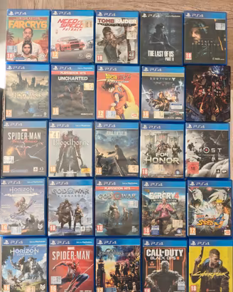 Lotto 25 Giochi PS4 - PlayStation 4 (Anche Singoli