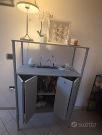 Mobiletto in metallo interno o esterno nuovo