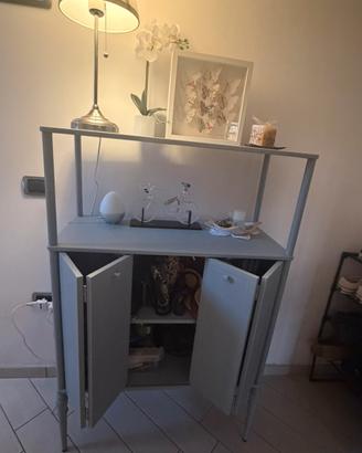 Mobiletto in metallo interno o esterno nuovo
