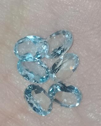 6 topazio (Sky blu) da montare 