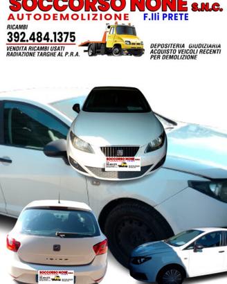 Ricambi Seat Ibiza 1.2 benzina/gpl