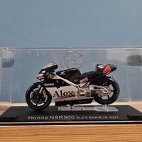 Honda NSR500 Alex Barrows 2001 modellino moto GP