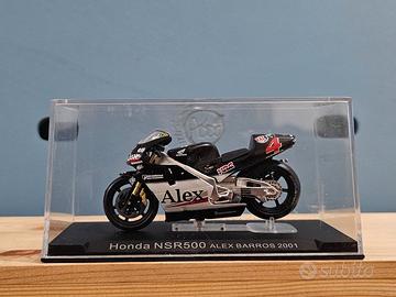 Honda NSR500 Alex Barrows 2001 modellino moto GP
