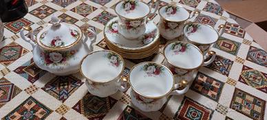 tazze da the inglesi con zuccheriera