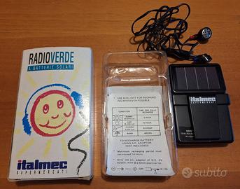 Radioverde radiolina vintage a batterie solari