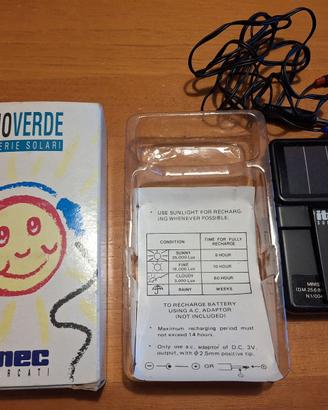 Radioverde radiolina vintage a batterie solari