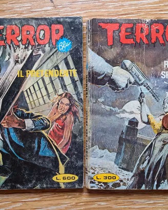 - Lotto di 2 albi TERROR Blu: #118-24