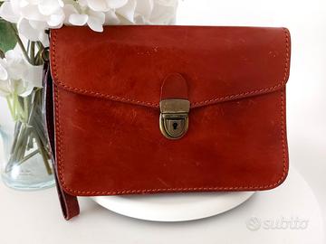 borsello uomo pelle vintage borsa