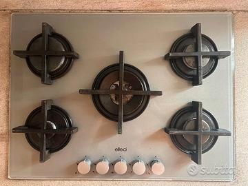 Piano cottura gas 5 fuochi Elleci