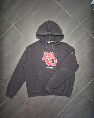 Felpa FUBU FB Vintage Y2K Hoodie Nera XL 