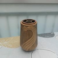 Vaso portafiori per cimitero in bronzo a terra