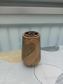Vaso portafiori per cimitero in bronzo a terra
