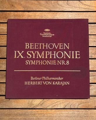 Dischi vinile BEETHOVEN IX SYMPHONIE Nr. 8