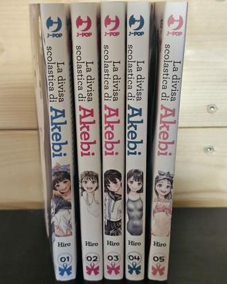 La Divisa Scolastica di Akebi 1-5