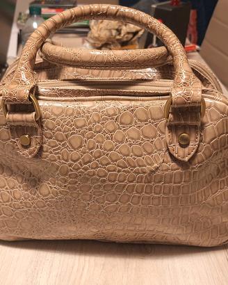 Borsa Carpisa con motivo coccodrillo 